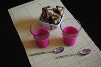 Copos de café com base em silicone Cor de Rosa